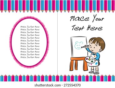kids book cover design