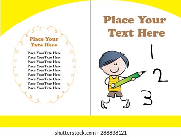 kids book cover design