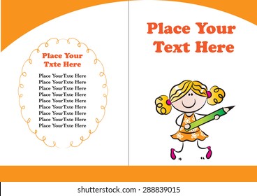 kids book cover design