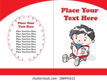 kids book cover design