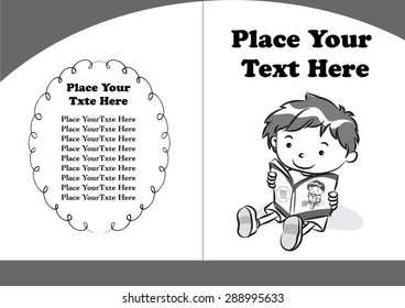 kids book cover design