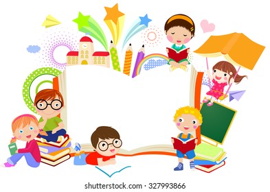 Back To School Frame Images, Stock Photos & Vectors | Shutterstock