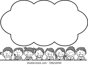 kids with border