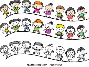 kids and boys background