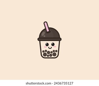 Kids Bubble Tea Boba Cute Design