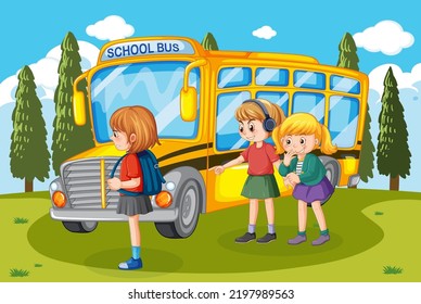 Kids Bullying School Illustration Stock Vector (Royalty Free ...