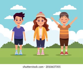 kids in the camp characters