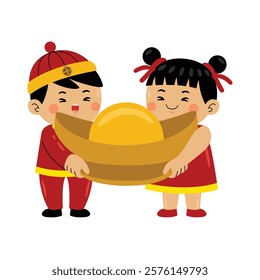 Kids celebrate Chinese New Year
