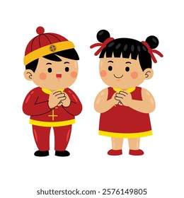 Kids celebrate Chinese New Year