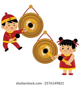 Kids celebrate Chinese New Year