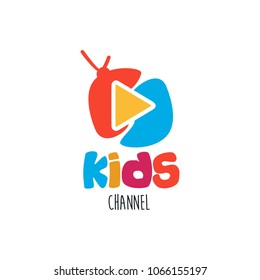 Kids Channel Logo Design