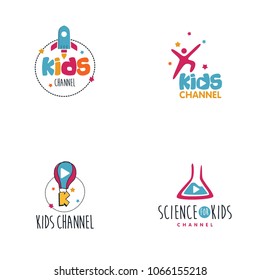 Kids Channel Logo Design