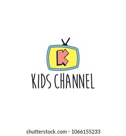 Kids Channel Logo Design