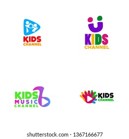 Kids Channel Logo Design