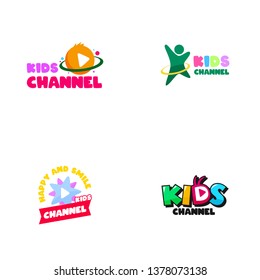 Kids Channel Logo Design