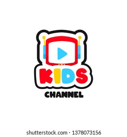 Kids Channel Logo Design