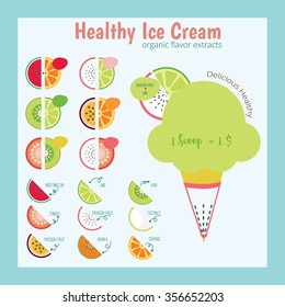 Kids and children menu vector template