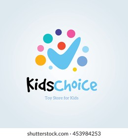 Kids Choice Logo Template.