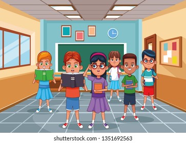 Kids in classroom