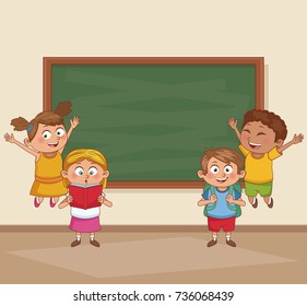 Kids in classroom