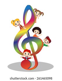 kids and clef music