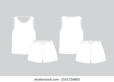 kids clothing vector kids clothing drawing kids tank top blouse vector kids shorts vector