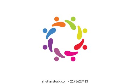 Kids club school group education logo design