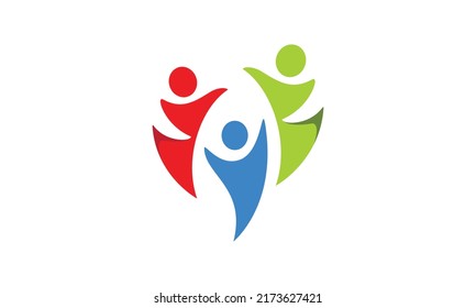 Kids club school group education logo design