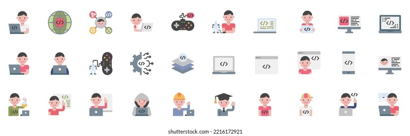 kids coding icon vector , study, game, stem, robotics,Education 