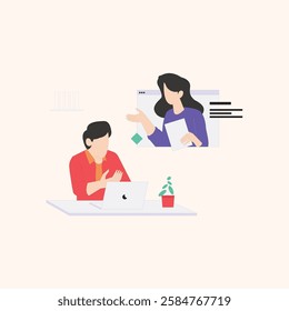 Kids Coding Illustration for design needs, Landing Pages, Animation, Apps, Presentations, Content Creator and other Promotions