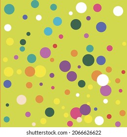 Kids Color Purple Blue Turquoise Design Pic. Red Pastel Green Play Multicolor Background. Children Rainbow Circles Dark Polka Dots White Composition. Orange Indigo Yellow Colorful Pink Pattern.