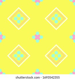 Kids colorful seamless pattern. Cute Baby pattern design background. Suitable for childrens fashion, summer, spring collections of textiles, scrapbooking paper, packaging, invitation. Vector