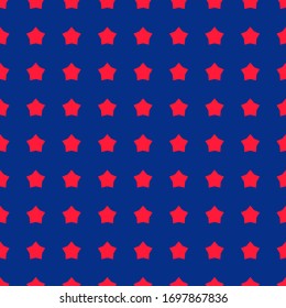 Kids colorful seamless star usa pattern. Cute Baby pattern design. Suitable for childrens fashion, summer, spring collections of textiles, scrapbooking paper, packaging, templates invitations. Vector