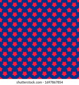 Kids colorful seamless star usa pattern. Cute Baby pattern design. Suitable for childrens fashion, summer, spring collections of textiles, scrapbooking paper, packaging, templates invitations. Vector