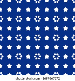 Kids colorful seamless star usa pattern. Cute Baby pattern design. Suitable for childrens fashion, summer, spring collections of textiles, scrapbooking paper, packaging, templates invitations. Vector