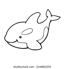 581 Killer whale drawing outline Stock Illustrations, Images & Vectors ...