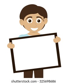 Kids concept with childrens design, vector illustration 10 eps graphic.