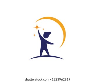 kids concept vector illustration icon design