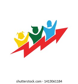 Kids concept vector illustration icon design