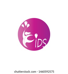 kids concept vector illustration icon design