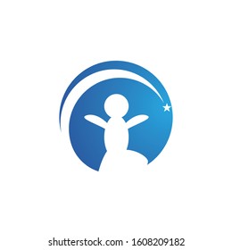kids concept vector illustration icon design