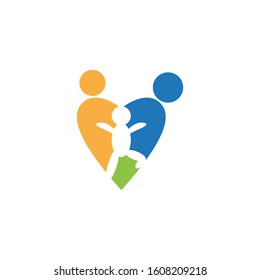 kids concept vector illustration icon design