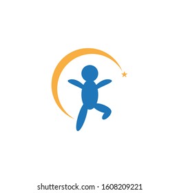 kids concept vector illustration icon design