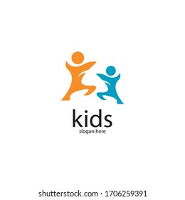 kids concept vector illustration icon design
