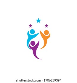 kids concept vector illustration icon design
