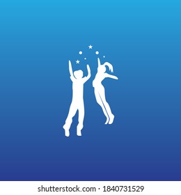 Kids concept vector illustration icon design