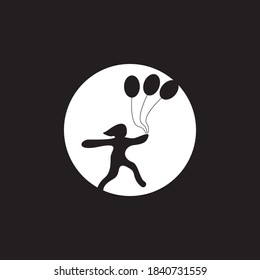 Diseño de iconos de ilustraciones vectoriales de niños