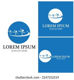 Kinderkonzept, Vektorgrafik-Icon-Design