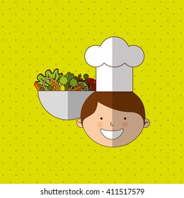 kids cooking design 