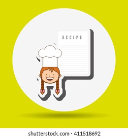 kids cooking design 